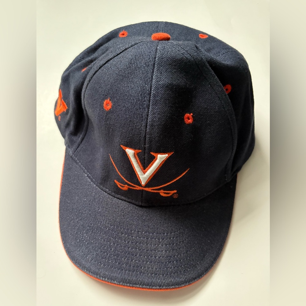 Virginia Cavaliers Signature8 Baseball Cap Hook and Loop Fastener Back OSFM